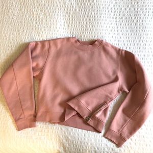 Acne Studios Sweatshirt in Pink - Size Small